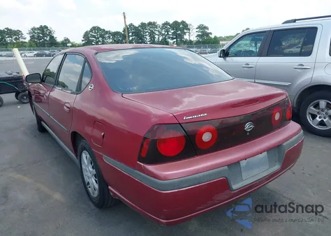 2005 Chevrolet Impala Police from USA, damaged, VIN 2G1WF52K259256618